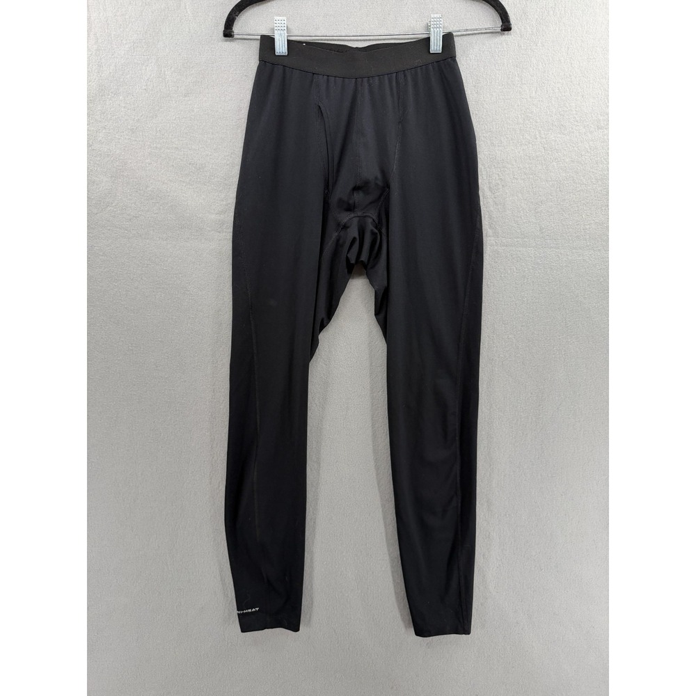 Columbia Omni-Heat Midweight Baselayer Tights Mens S Black Thermal Cold-Weather
